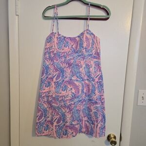 Lilly Pulitzer Shelli Stretch Dress Maybe Gator 14 NWT